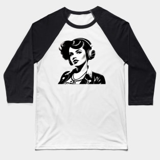 Punk Rock Girl Baseball T-Shirt